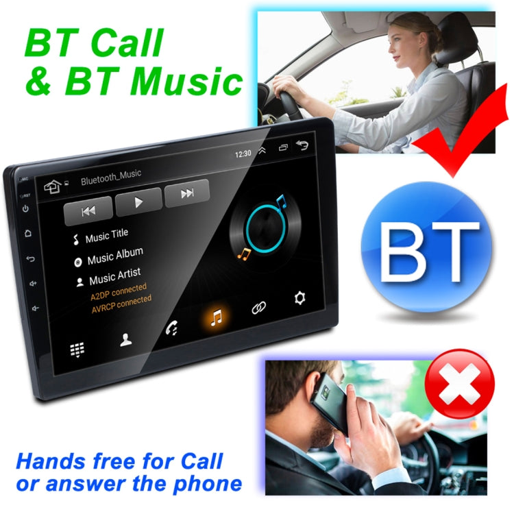 HD 9 inch Universal Car Android 8.1 Radio Receiver MP5 Player, Support FM & Bluetooth & TF Card & GPS - Car MP3 & MP4 & MP5 by PMC Jewellery | Online Shopping South Africa | PMC Jewellery | Buy Now Pay Later Mobicred