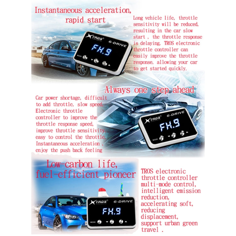 TROS TS-6Drive Potent Booster Electronic Throttle Controller for Toyota 4 Runner 2003-2009 - Car Modification by TROS | Online Shopping South Africa | PMC TechLife | Buy Now Pay Later Mobicred
