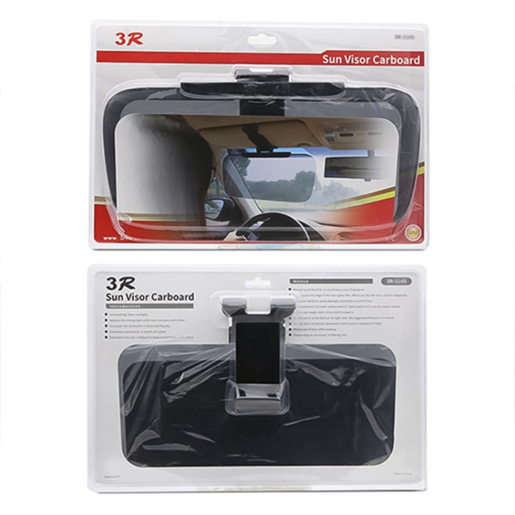 3R-2146 Car Double Side Anti-Glare Dazzling Goggle Driving Mirror Sun Visors - Interior Mirrors by 3R | Online Shopping South Africa | PMC TechLife | Buy Now Pay Later Mobicred