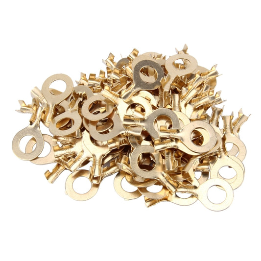 100 PCS 8.0mm DIY Ring Terminal Connectors, Cable size: 1-3.0mm2 (100pcs in one packaging, the price is for 100pcs) - Booster Cable & Clip by PMC Jewellery | Online Shopping South Africa | PMC Jewellery