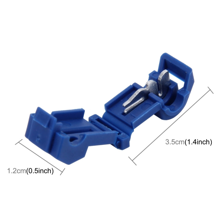 50 PCS T-Tap Electrical Solderless Wire Connector - Booster Cable & Clip by PMC TechLife | Online Shopping South Africa | PMC TechLife | Buy Now Pay Later Mobicred