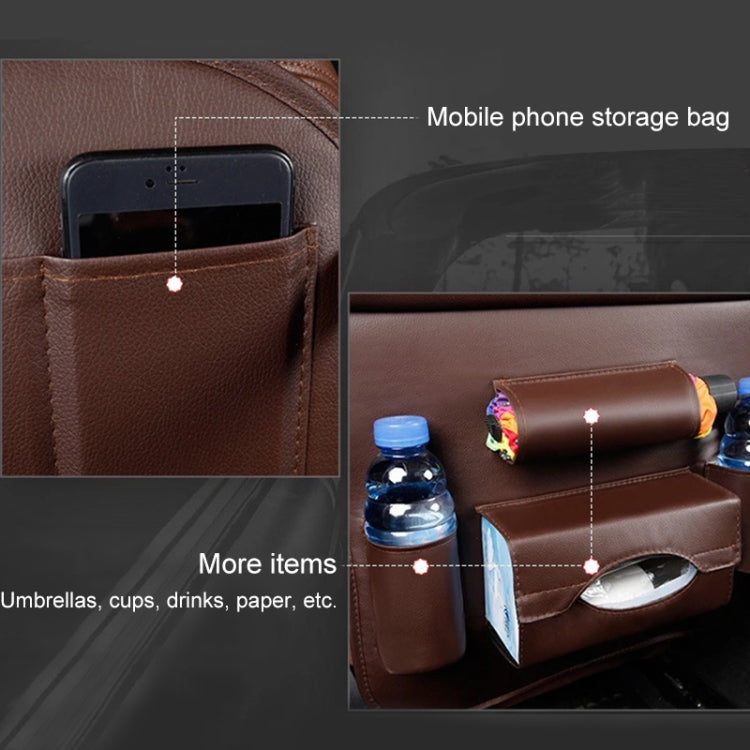Multifunction Car Seat Pockets Folding Storage Bag (Black) - Stowing Tidying by PMC TechLife | Online Shopping South Africa | PMC TechLife | Buy Now Pay Later Mobicred