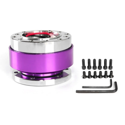 Universal 60mm Car Steering Wheel Quick Release HUB Racing Adapter Snap Off Boss Kit(Purple) - Other Tools by PMC Jewellery | Online Shopping South Africa | PMC Jewellery | Buy Now Pay Later Mobicred