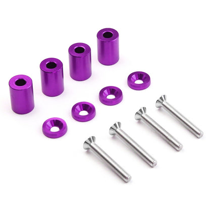 4 PCS Car Modified Isolation Column Engine Cover Blocked Up Screw Engine Turbine Ventilation Gasket Screw Washer (Purple) - Nuts & Bolts by PMC Jewellery | Online Shopping South Africa | PMC Jewellery | Buy Now Pay Later Mobicred