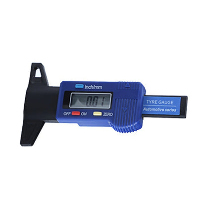 0-25mm Electronic Digital Tread Plan Refinding Rounds Refinding Outcome Exists Tread Tablets Type Gauge Depth Vernier Caliper Measuring Tools(Blue) - Electronic Test by PMC Jewellery | Online Shopping South Africa | PMC Jewellery | Buy Now Pay Later Mobicred