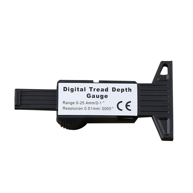 0-25mm Electronic Digital Tread Plan Refinding Rounds Refinding Outcome Exists Tread Tablets Type Gauge Depth Vernier Caliper Measuring Tools(Silver) - Electronic Test by PMC Jewellery | Online Shopping South Africa | PMC Jewellery | Buy Now Pay Later Mobicred