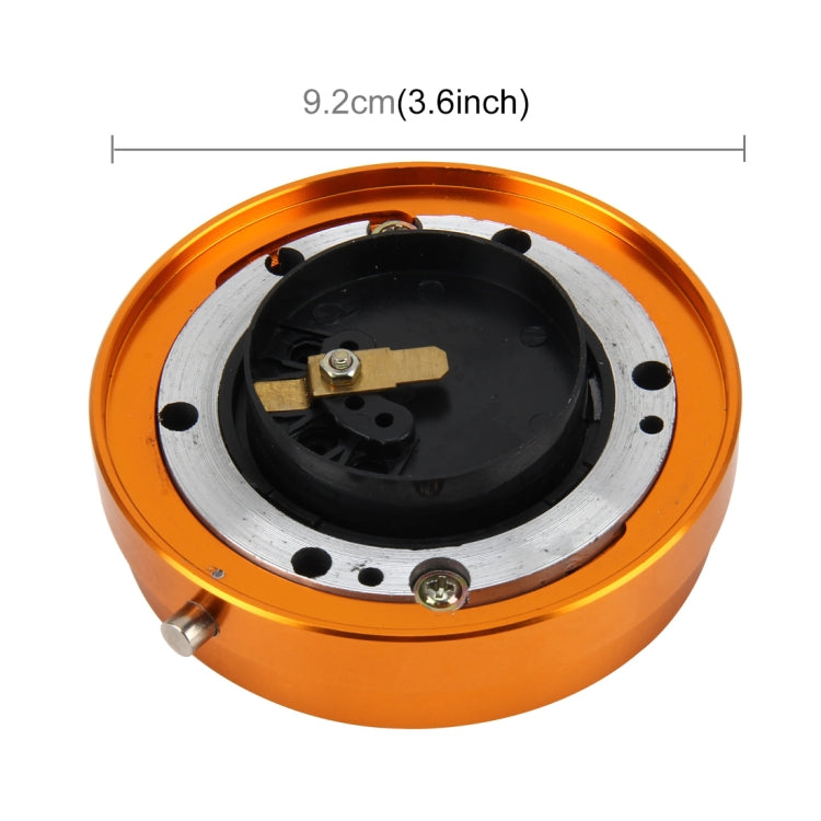 Universal Billet Aluminum Thin Version Auto Steering Wheel Quick Release Kit with Security Lock for Modified and Racing Car - Hand Tool Sets by PMC TechLife | Online Shopping South Africa | PMC TechLife | Buy Now Pay Later Mobicred