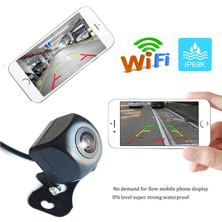 A2157 Car WiFi Reversing Rear View Large Wide-angle Starlight Night Vision Right Blind Spot Camera - Rear View Cameras by PMC TechLife | Online Shopping South Africa | PMC TechLife