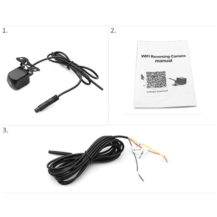 A2157 Car WiFi Reversing Rear View Large Wide-angle Starlight Night Vision Right Blind Spot Camera - Rear View Cameras by PMC TechLife | Online Shopping South Africa | PMC TechLife