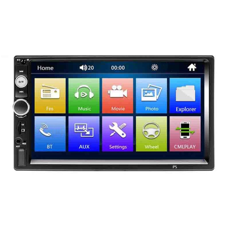 A2207 HD 2 Din 7 inch Car Bluetooth Radio Receiver MP5 Player, Support FM & USB & TF Card & Mirror Link, with Steering Wheel Remote Control - Car MP3 & MP4 & MP5 by PMC Jewellery | Online Shopping South Africa | PMC Jewellery | Buy Now Pay Later Mobicred