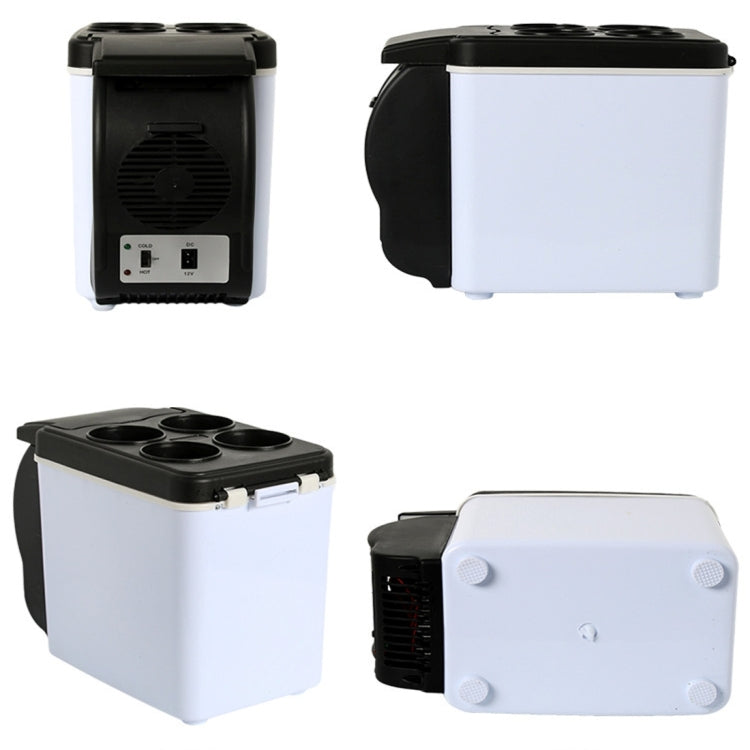 Car Auto 48W Portable Multi-Function Cooling and Warming 6L Low Noise Refrigerator for Car and Home, Cord Length: 1.8m - Refrigerators by PMC TechLife | Online Shopping South Africa | PMC TechLife | Buy Now Pay Later Mobicred