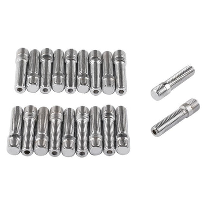 20 PCS 5.8cm Universal Car Modification Extended Wheels Stud Conversion M14x1.5 to M12x1.5 Screw Adapter LN032 LN033 LN044 - Nuts & Bolts by PMC Jewellery | Online Shopping South Africa | PMC Jewellery | Buy Now Pay Later Mobicred