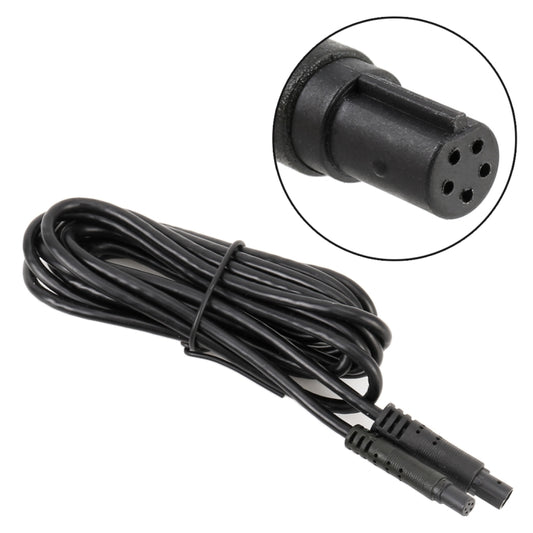 1m Universal Car 5P Reversing Camera Extension Cord Rearview Mirror Vehicle Traveling Data Recorder Video Conversion without Plug - DIY Cables by PMC Jewellery | Online Shopping South Africa | PMC Jewellery | Buy Now Pay Later Mobicred