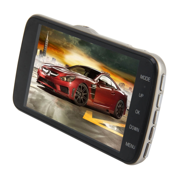 4 inch HD Video Recording HD Display Car Recorder with Separate F2.0 Camera, 12MP 170 Degrees Wide-angle/ Rear View Loop Recording/ G-Sensor Recording/ WDR Full HD/ Front Camera 1080P/ Rear Camera 720P/ Support 32G TF Card - Car DVRs by PMC Jewellery | Online Shopping South Africa | PMC Jewellery | Buy Now Pay Later Mobicred