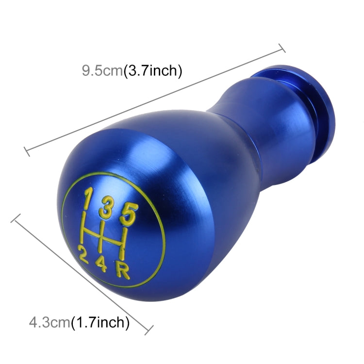 Universal Car Gear Shift Knob Modified Car Gear Shift Knob Auto Transmission Shift Lever Knob Gear Knobs(Blue) - Shift Knob by PMC TechLife | Online Shopping South Africa | PMC TechLife | Buy Now Pay Later Mobicred