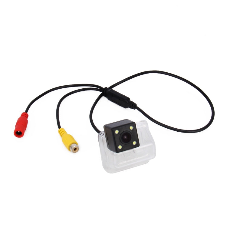 656��492 Effective Pixel HD Waterproof 4 LED Night Vision Wide Angle Car Rear View Backup Reverse Camera for 2013-2017 Version Mazda CX-5/2010-2011 Version Mazda CX-7 - Rear View Cameras by PMC TechLife | Online Shopping South Africa | PMC TechLife | Buy Now Pay Later Mobicred