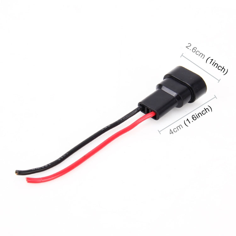 1 Pair 9005 / 9006 / 9012 Bulb Holder Base Male Socket with Wire - free shipping - PMC TechLife - Order now!