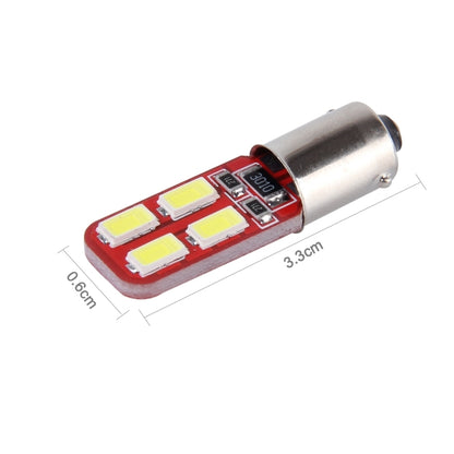 10 PCS BA9S 3W 200lm 6000K 8 SMD-5730 LEDs Car Clearance Light Lamp, DC 12V(White Light) - Clearance Lights by PMC Jewellery | Online Shopping South Africa | PMC Jewellery | Buy Now Pay Later Mobicred