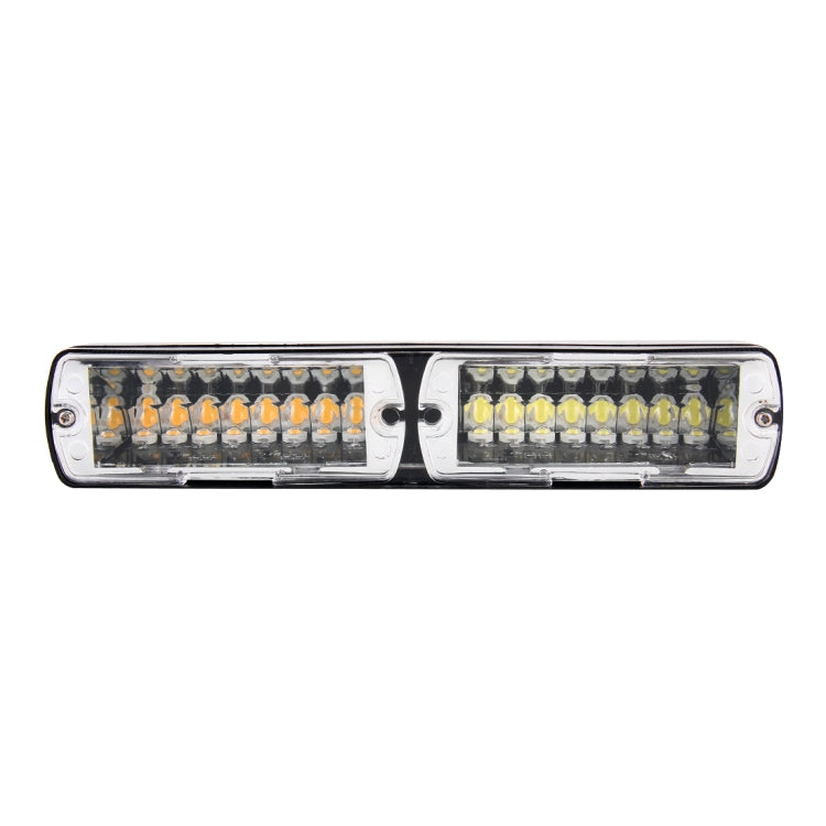 DC 12V 4.2W 16LEDs Crystal Lamp Beads Car Windshield Warning Lamp 18 Flash Patterns(Adjustable) - Warning Lights by PMC Jewellery | Online Shopping South Africa | PMC Jewellery | Buy Now Pay Later Mobicred