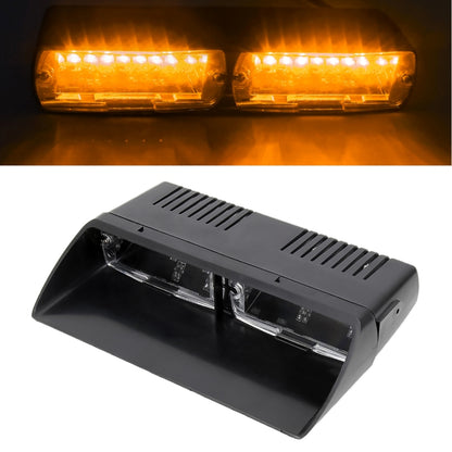 DC 12V 4.2W 16LEDs Crystal Lamp Beads Car Windshield Warning Lamp 18 Flash Patterns(Adjustable) - Warning Lights by PMC Jewellery | Online Shopping South Africa | PMC Jewellery | Buy Now Pay Later Mobicred