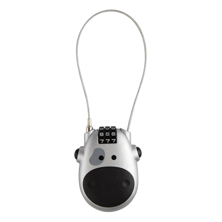 JASIT Portable Multifunction Cute Cow Travel Luggage Password Lock - Padlocks by PMC TechLife | Online Shopping South Africa | PMC TechLife
