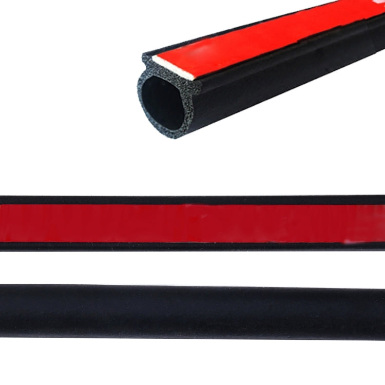Small D-shaped Car Noise Reduction Sealing Strip with Sticker, Length: 100m - sealing strips by PMC TechLife | Online Shopping South Africa | PMC TechLife | Buy Now Pay Later Mobicred