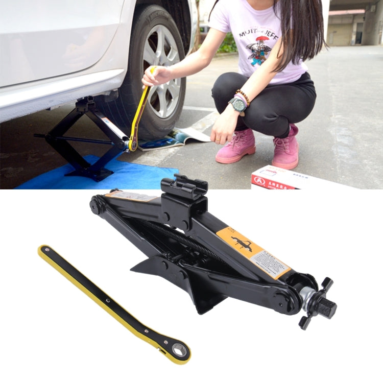 Upright ST-112C Heavy Duty Stabilizer Scissor Jack with Handle Lift Levelers 4000 Pound (2 Ton) Capacity Each - 9.8 to 44.2 CM Range - Car Jacks by PMC Jewellery | Online Shopping South Africa | PMC Jewellery | Buy Now Pay Later Mobicred