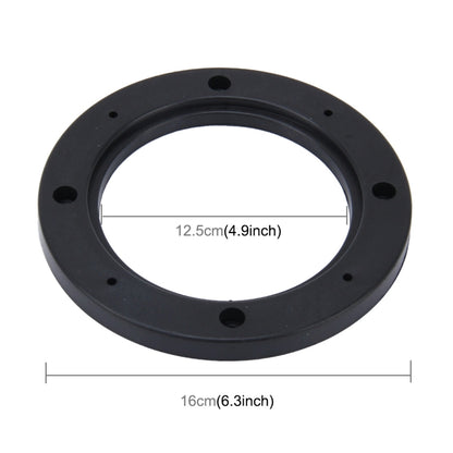 2 PCS 5 inch Car Auto ABS Loudspeaker Base Protection Hollow Cover Holder Mat, Inner Diameter: 12.5cm - Car Amplifiers by PMC Jewellery | Online Shopping South Africa | PMC Jewellery