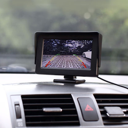 Universal 4.3 inch Car High Definition Monitor with Adjustable Angle Holder, Support Reverse Automatic Screen Function - Car Monitor by PMC Jewellery | Online Shopping South Africa | PMC Jewellery | Buy Now Pay Later Mobicred