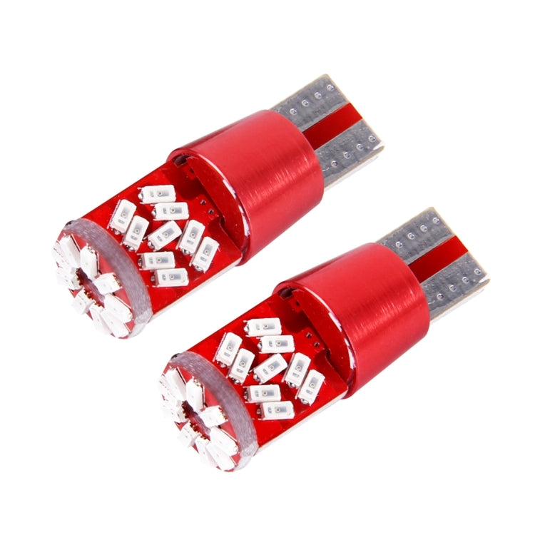 2 PCS T10 5W 27 SMD-3014 LEDs Car Clearance Light Lamp, DC 12V(Blue Light) - Clearance Lights by PMC TechLife | Online Shopping South Africa | PMC TechLife | Buy Now Pay Later Mobicred