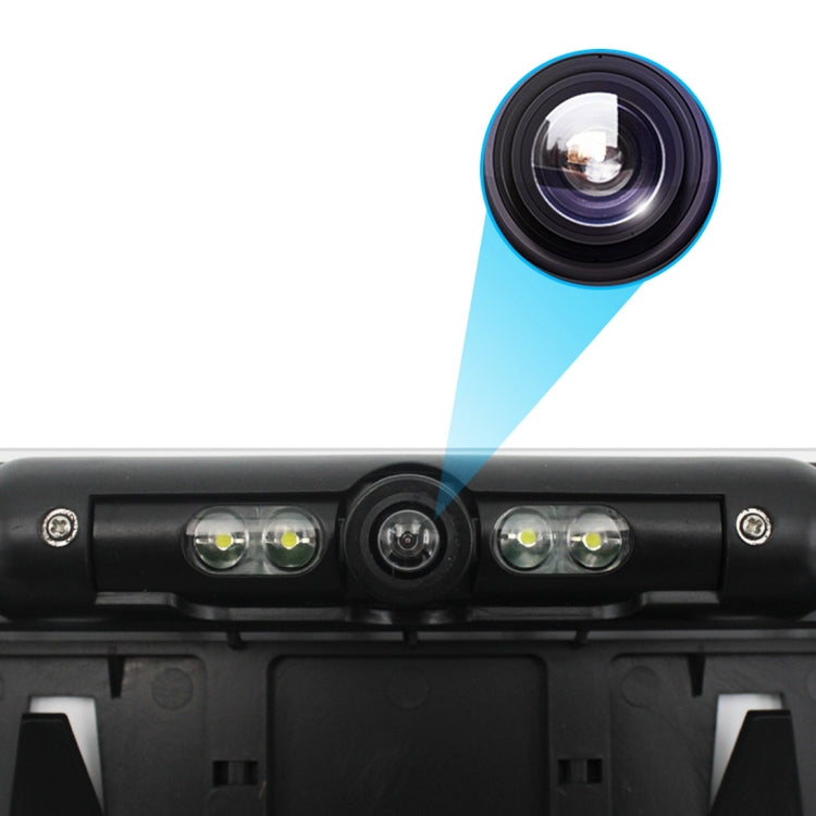 PZ-424 Europe Car License Plate Frame 170 Degree Rear View Camera - Rear View Cameras by PMC TechLife | Online Shopping South Africa | PMC TechLife | Buy Now Pay Later Mobicred