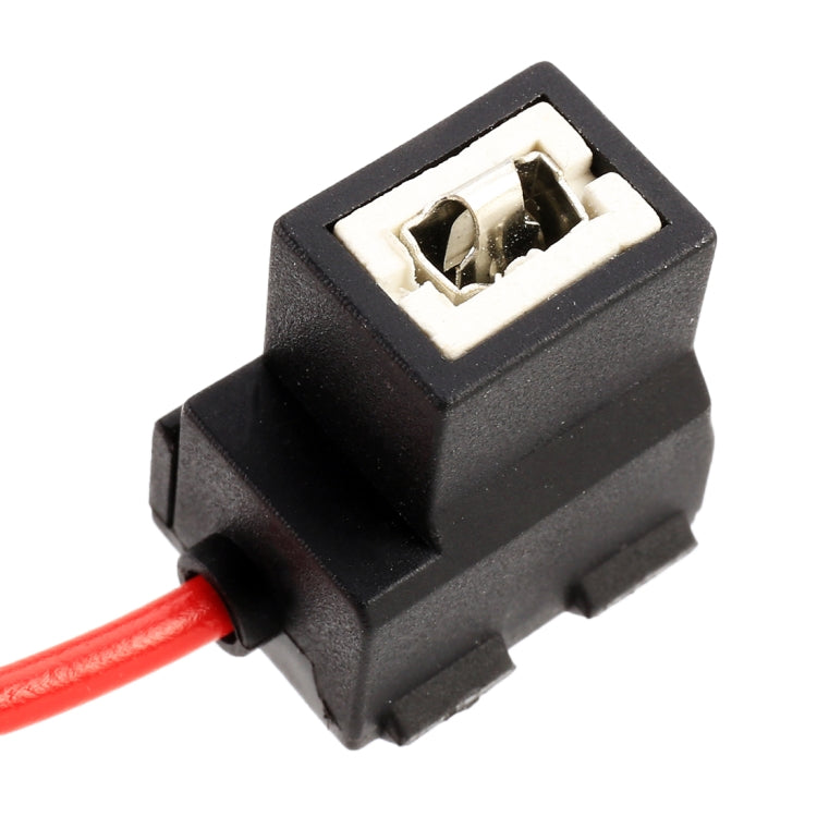 2 PCS Car H1 / H3 Bulb Holder Base Female Socket with Wire - Wires by PMC TechLife | Online Shopping South Africa | PMC TechLife | Buy Now Pay Later Mobicred