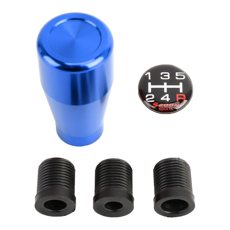 Universal Car Solid Color Cone Shape Shifter Manual Automatic Gear Shift Knob(Blue) - Shift Knob by PMC TechLife | Online Shopping South Africa | PMC TechLife | Buy Now Pay Later Mobicred
