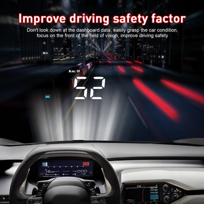 M8 3.5 inch Universal Car OBD2 HUD Vehicle-mounted Head Up Display - Head Up Display System by PMC Jewellery | Online Shopping South Africa | PMC Jewellery | Buy Now Pay Later Mobicred