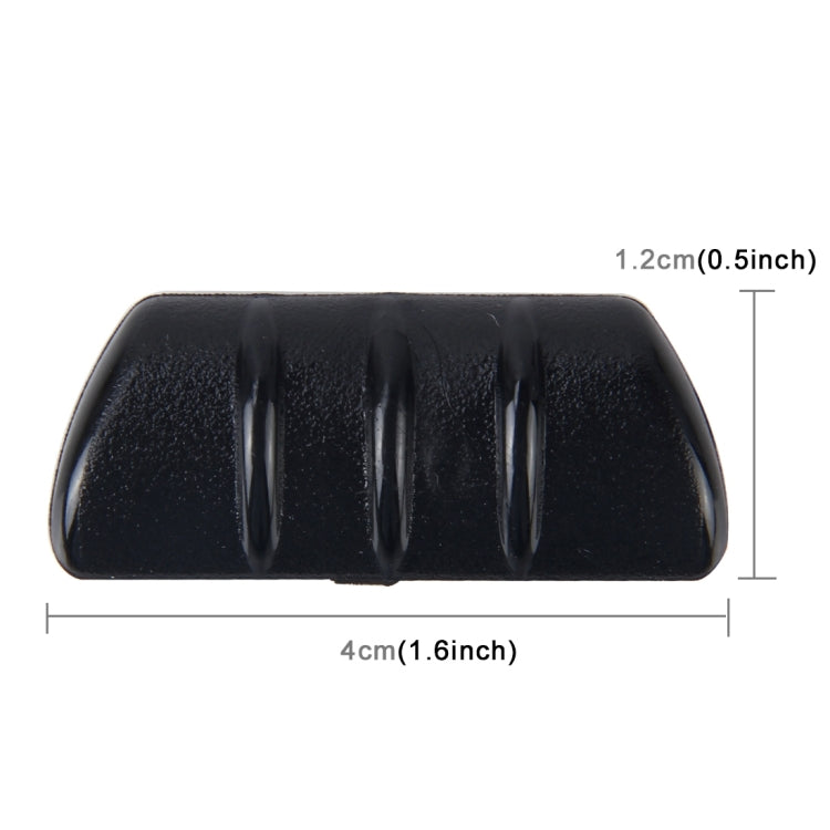 10 PCS Car Exterior Rubber Noise-cancelling Airflow-adjusting Kit - Decorative Sticker by PMC TechLife | Online Shopping South Africa | PMC TechLife