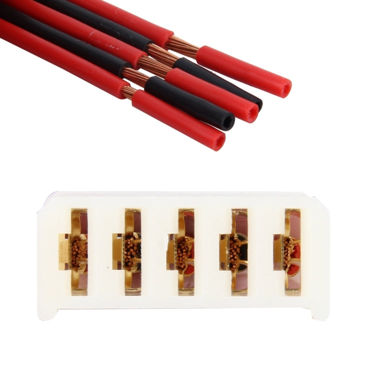 20 PCS Car Auto Universal DIY 5 Pin Button Socket - Car Switches by PMC TechLife | Online Shopping South Africa | PMC TechLife | Buy Now Pay Later Mobicred