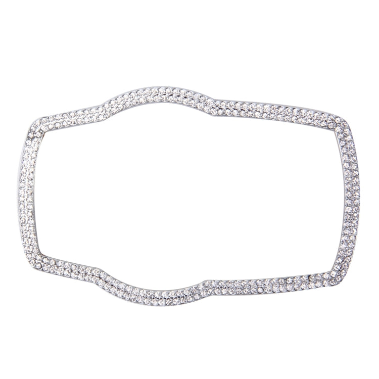 Car Aluminum Steering Wheel Decoration Ring with Diamonds For BMW(Silver) - Decoration Rings by PMC TechLife | Online Shopping South Africa | PMC TechLife | Buy Now Pay Later Mobicred