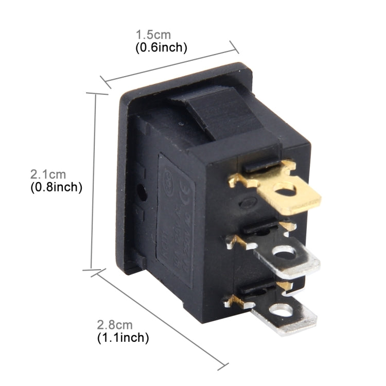 Car Auto Universal DIY 3 Pin Boat Cap OFF- ON Push Button - free shipping - PMC TechLife - Order now!