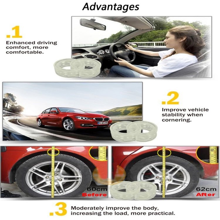 2 PCS Car Auto Shock Absorber Spring Bumper Power Cushion Buffer - Power Cushion by PMC TechLife | Online Shopping South Africa | PMC TechLife | Buy Now Pay Later Mobicred