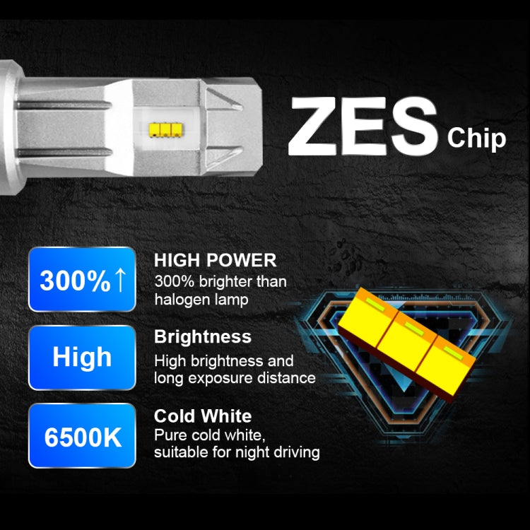 2 PCS M3 H4 DC9-32V / 17W / 6500K / 2000LM IP68 Car LED Headlight Lamps(Cool White) - LED Headlamps by PMC TechLife | Online Shopping South Africa | PMC TechLife | Buy Now Pay Later Mobicred