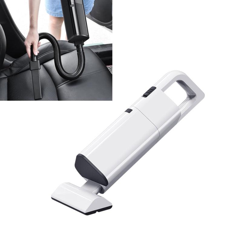 Car Portable Wireless 120W Handheld Powerful Vacuum Cleaner (White) - free shipping - PMC TechLife - Order now!