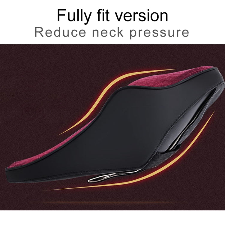 Four Seasons Breathable Memory Foam Car Neck Pillow Polyester Headrest (Coffee) - Seat Accessories by PMC TechLife | Online Shopping South Africa | PMC TechLife | Buy Now Pay Later Mobicred