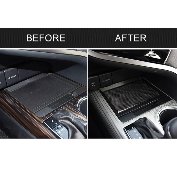 Car Carbon Fiber Storage Box Decorative Sticker for Toyota Eighth Generation Camry 2018-2019 - Car Interior Mouldings by PMC TechLife | Online Shopping South Africa | PMC TechLife | Buy Now Pay Later Mobicred