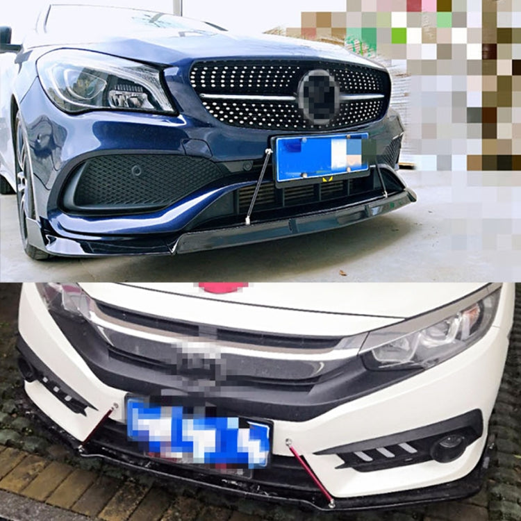 2 PCS Car Modification Adhesive Surrounded Rod Lever Front and Rear Bars Fixed Front Lip Back Shovel, Length: 10cm(Blue) - Trunk & Bumper Accessories by PMC TechLife | Online Shopping South Africa | PMC TechLife | Buy Now Pay Later Mobicred