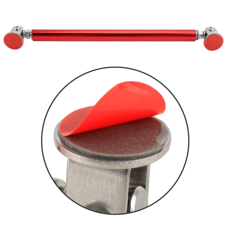 2 PCS Car Modification Adhesive Surrounded Rod Lever Front and Rear Bars Fixed Front Lip Back Shovel, Length: 15cm(Red) - Trunk & Bumper Accessories by PMC TechLife | Online Shopping South Africa | PMC TechLife | Buy Now Pay Later Mobicred