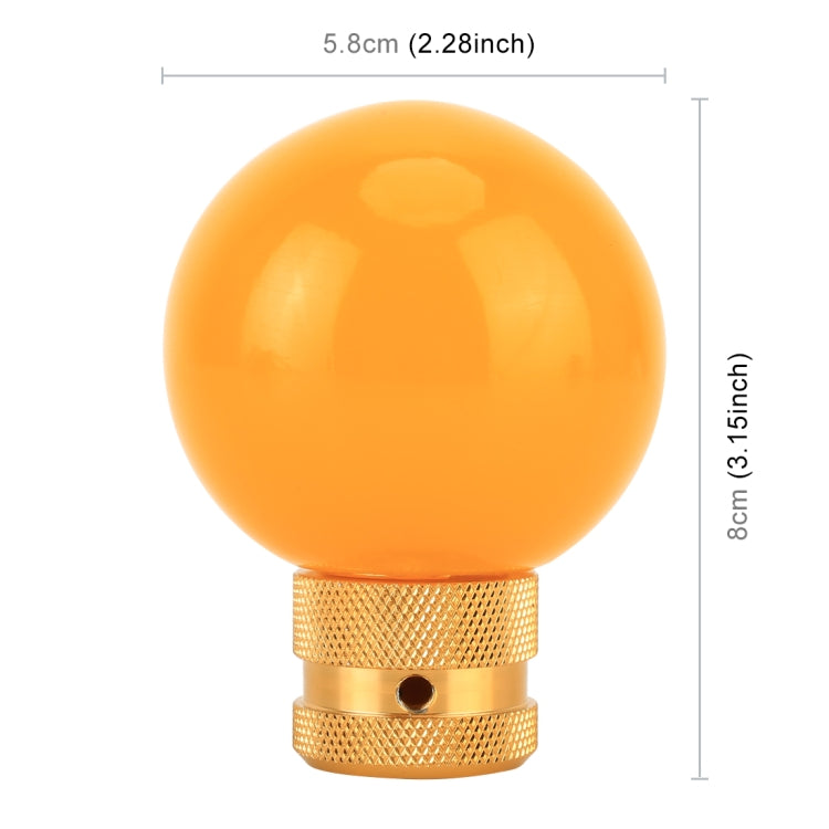 Universal Vehicle Ball Shape Modified Resin Shifter Gear Shift Knob - Shift Knob by PMC TechLife | Online Shopping South Africa | PMC TechLife | Buy Now Pay Later Mobicred