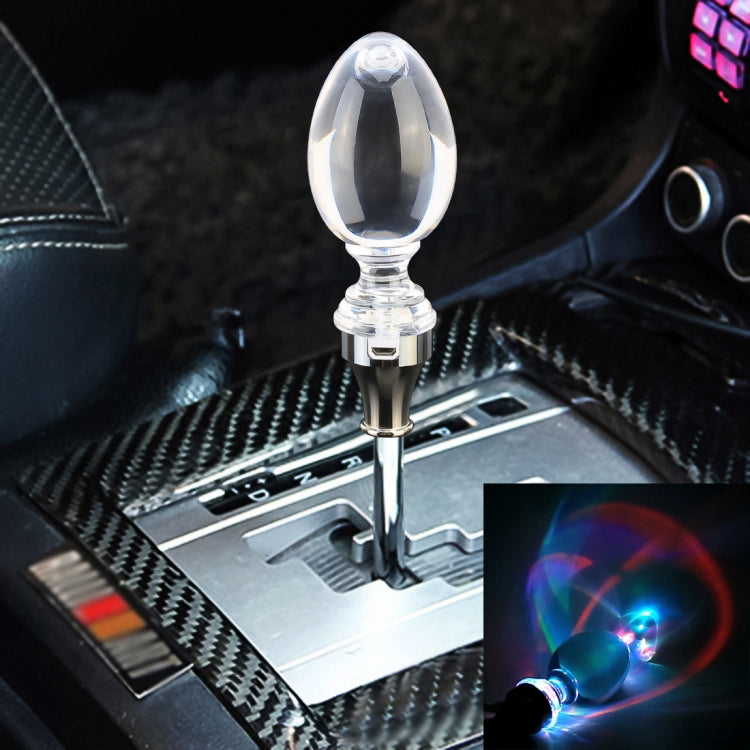 Universal Car Egg Shaped Crystal Gear Head Gear Shift Knob with Light - free shipping - PMC TechLife - Order now!