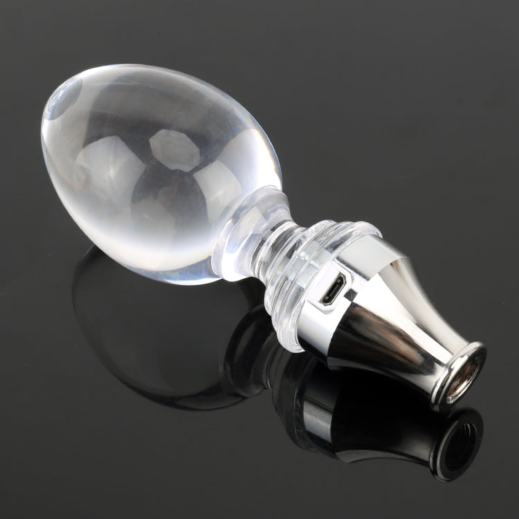 Universal Car Egg Shaped Crystal Gear Head Gear Shift Knob with Light - free shipping - PMC TechLife - Order now!