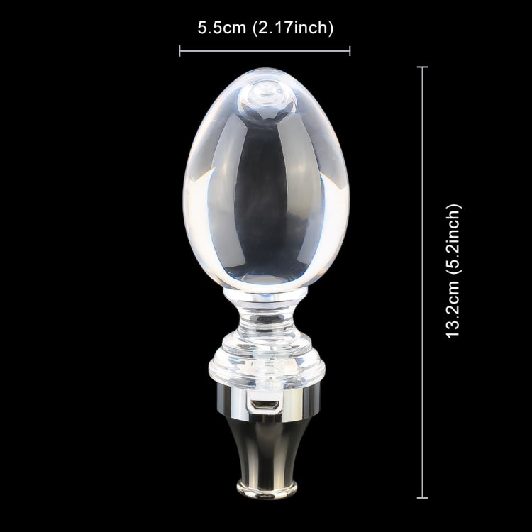 Universal Car Egg Shaped Crystal Gear Head Gear Shift Knob with Light - free shipping - PMC TechLife - Order now!