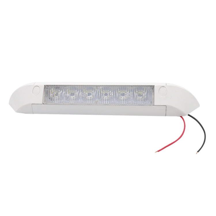 DC 12V 2.6W 6000K IP67 Marine RV Waterproof LED Stair Deck Dome Light Ceiling  Lamp, Aluminum Alloy Base - Marine Accessories & Parts by PMC Jewellery | Online Shopping South Africa | PMC Jewellery | Buy Now Pay Later Mobicred